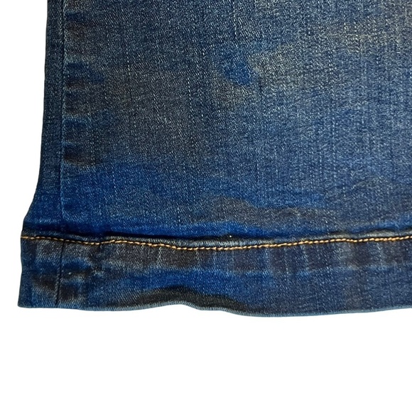 Jag Women's Jean Skirt Size 14 Blue Dark Wash - Picture 6 of 14